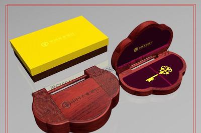 金银招财虎包装盒 金银寿桃礼品盒 金银工艺品包装木盒订做图片_高清图_细节图
