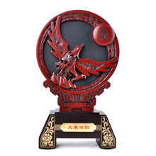 宜生宜室 大展鸿图雄鹰炭雕摆件旺运助事业实用工艺品摆设乔迁礼品 红木色怎么样,评论