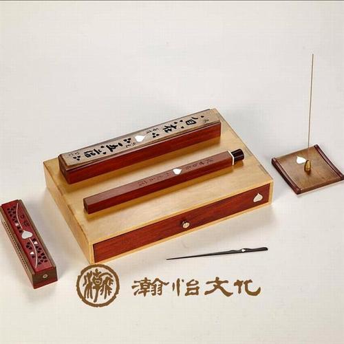红木香具批发自在香具四件套书房用品高档红木礼品摆件工厂直销